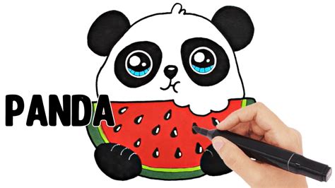 Como Dibujar Un Panda Kawaii Paso A Paso Dibujos Fáciles Para Niños