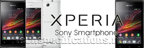 Technical Specifications Of Sony Xperia E Mobile Phone