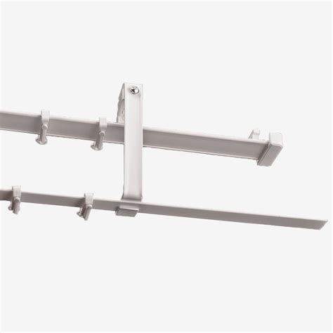 Harrison Drape Curtain Track Rail Valance And Hooks White 27m