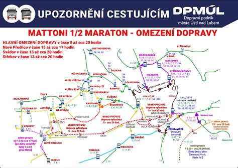 Omezení dopravy Mattoni 1 2maraton Aktuálně z dopravy Dopravní