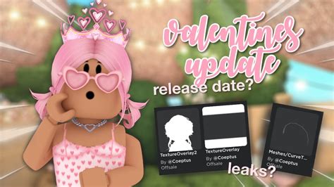 Bloxburg Valentines Update Release Date Leaks And New Bloxburg Contributor Youtube