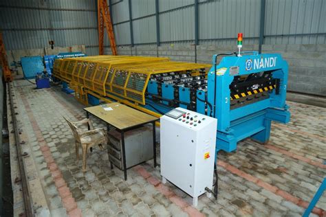 17 5 Hp Automatic Roofing Sheet Making Machine Job Thickness 0 5 1 Mm