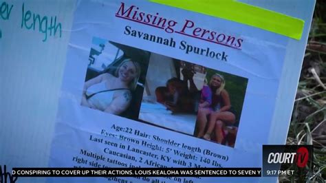 12 16 20 Man To Be Sentenced For Murder Of Savannah Spurlock Court Tv