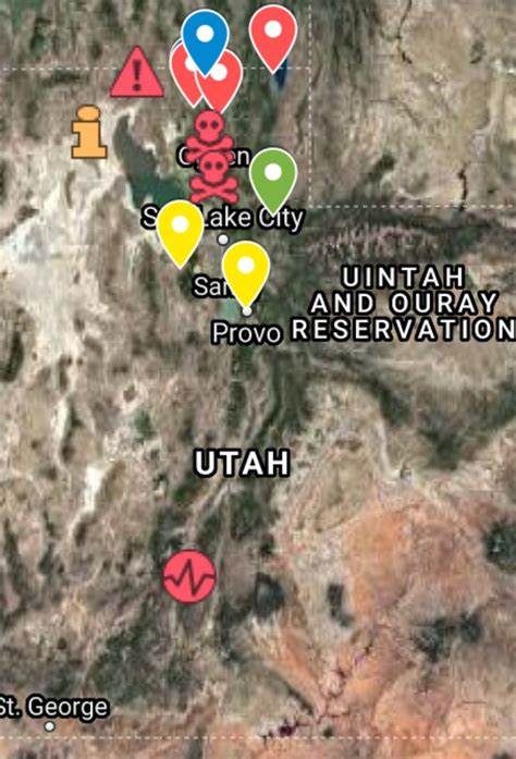 Utah Siren Map I made. It only has a little bit of sirens. Go to the link to check it out ...