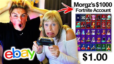 I Sold Morgz 1 000 Fortnite Account For 1 On Ebay [must Watch