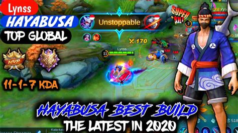 Hayabusa Best Build In Top Global Hayabusa Lynss Mobile