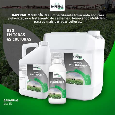 Fertilizante Imperial Nutri Molibdênio 8 5 Litros Parcelamento