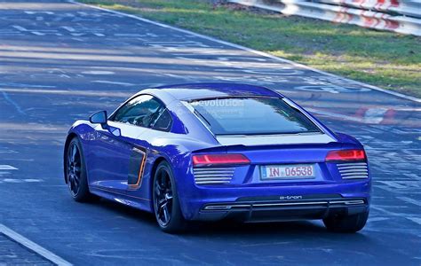 Audi R8 E Tron Continues Testing At The Nurburgring Shows New Details