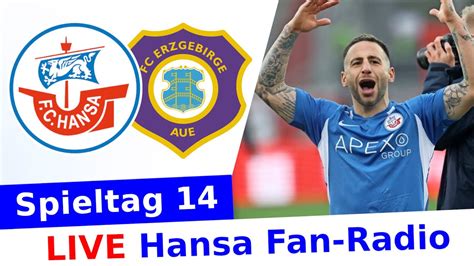 Hansa Aue Spieltag Hansa Radio Rostocker Fankurve Youtube