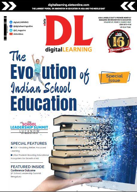 The Evolution Of Indian School Education March 2019 Special Issue