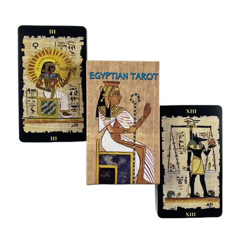 Cartas De Baraja De Tarot Egipcio Rider Versi N De Viaje Juego De Mesa