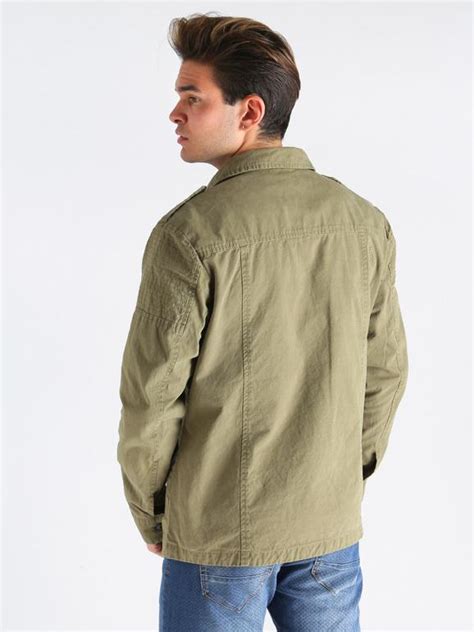 Giacca Verde Militare Uomo Y Two Jeans Mecshopping