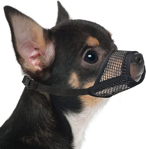 acdanc Adjustable Dog Muzzle, Soft Mesh, Breathable Mouth Guard ...