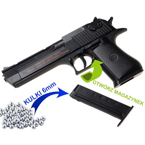 Desert Eagle Replika Asg Pistolet Metalowy Na Kulki Mm Tomdorix