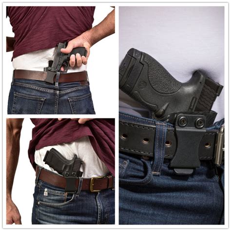 Mag Holders Inside The Waistband Kydex IWB Holster For Taurus TS9 9mm