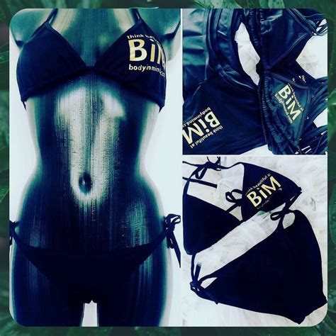 Custom Bikini Set Your Text Words Logo Design Printed Etsy