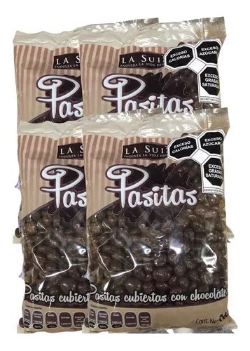 Pasitas Cubiertas Con Chocolate La Suiza 4 Kg Premium Envío gratis