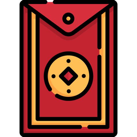 Red Envelope Special Lineal Color Icon