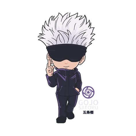 Satoru Gojo Chibi Megumi Fushiguro Chibi Jujutsu Kaisen Chibi Jjk