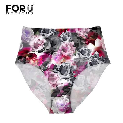 Buy Forudesigns Vintage Style Womens High Waist Underwear Sexy Panties 3d