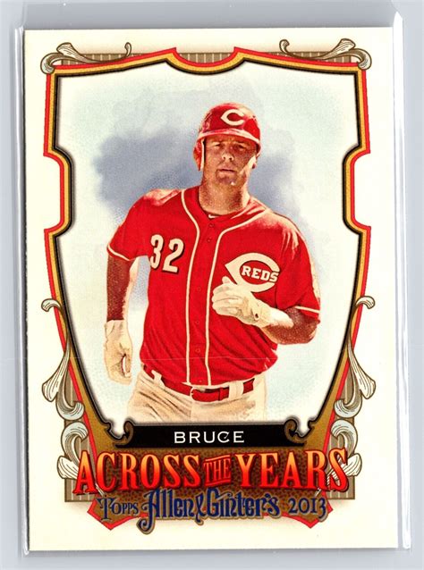 2013 Topps Allen Ginter Jay Bruce Across The Years ATY JBR Reds EBay