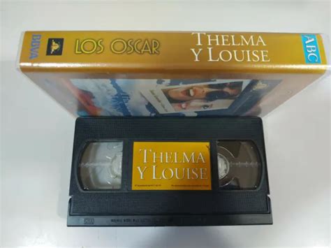 Thelma Y Louise Susan Sarandon Geena Davis Vhs Film Tape Espagnol Eur