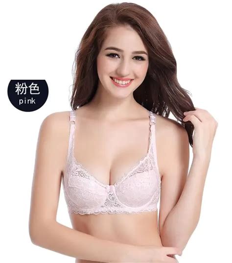 Women Sexy Underwire Padded Up Embroidery Lace Bra 32 40b Brassiere Bra Push Up Bras In Bras