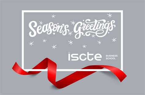 Iscte Business School | Seasons Greetings Message