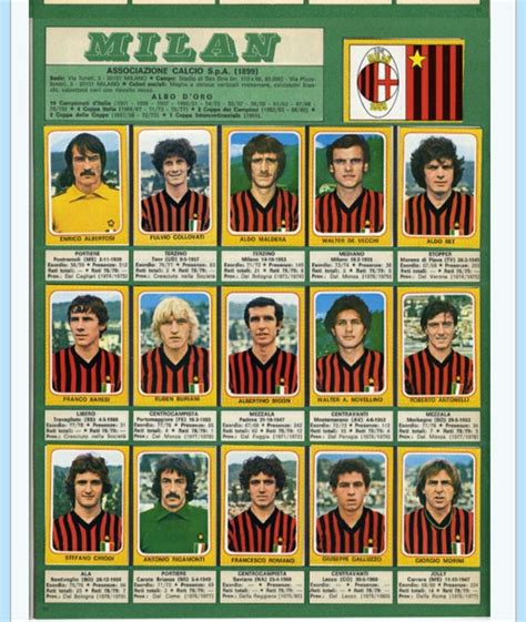 Franco Baresi Football Cards Baseball Cards Marco Van Basten A C