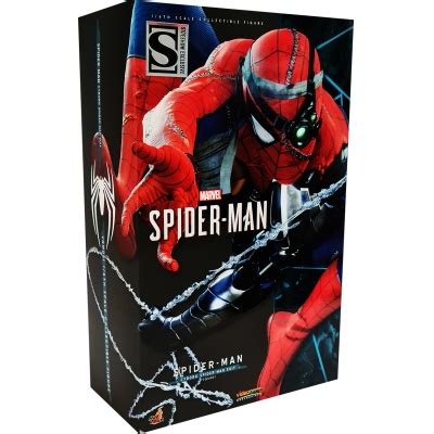 Spider Man Spider Man Cyborg Spider Man Suit Toy Fair Exclusive Hot Toys Machinegun