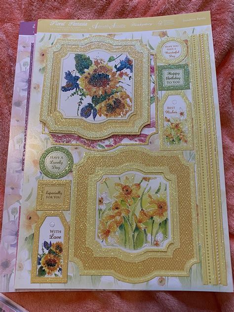 Hunkydory Adorable Scorable Card Making Set Floral Fantasia Ebay