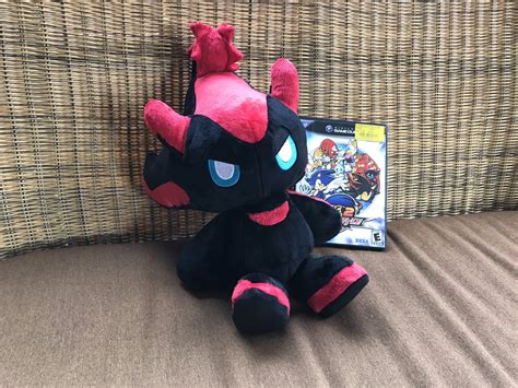 Shadow The Hedgehog Sonic Adventure Plush Excellent Quality