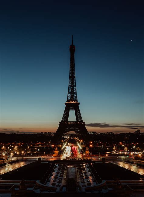 HD wallpaper: eiffel tower, paris, night, city lights | Wallpaper Flare