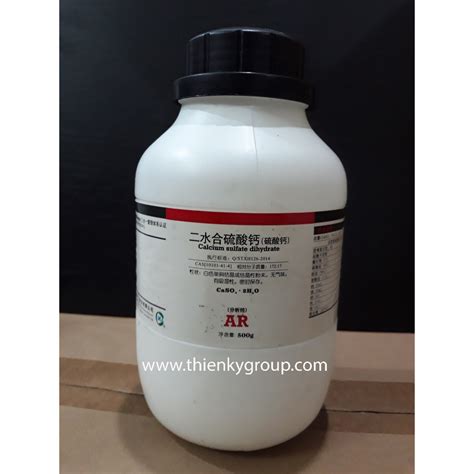 Calcium Sulfate Dihydrate Canxi Sunfat Sunphat Canxi Th Ch Cao S Ng