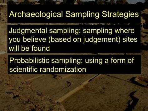 Archaeology Field Methods