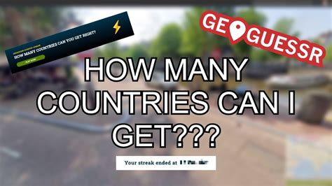 Trying Out The New Country Streak Mode In Geoguessr How Many Can I