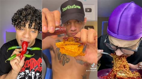 Extreme Hot Spicy Food Tiktok Compilation 75 YouTube