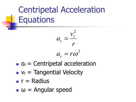 PPT - Tangential and Centripetal Acceleration PowerPoint Presentation ...