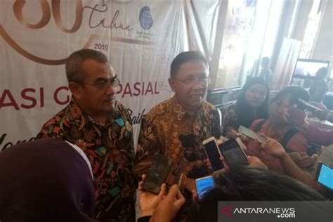 Menteri PPN Terima Hasil Rakornas Informasi Geospasial 2019 ANTARA News