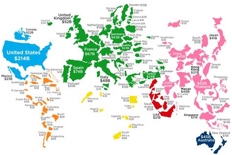 Mapping the Tourism Industry Around the World