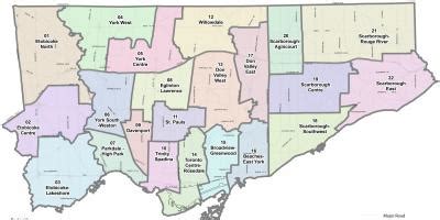 Toronto Canada Zip Code Map