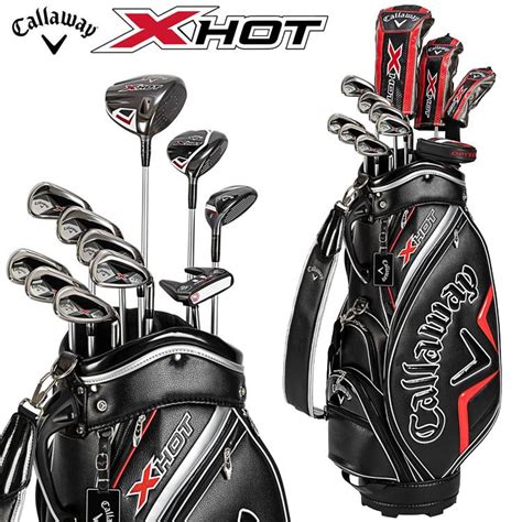 Callaway キャロウェイ X HOT クラブセット 本セット キャディバッグ付 クラブフルセット ゴルフクラブ 右用 Cielblu Sports 通販 Yahoo ショッピング