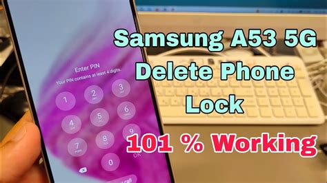 Forgot Phone Lock Samsung A53 5g Sm A536b Delete Pin Pattern