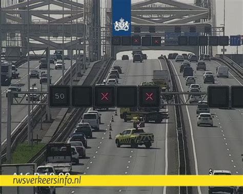 Rijkswaterstaat Verkeersinformatie On Twitter Op De A16