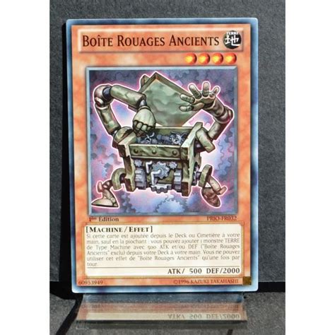 Carte Yu Gi Oh Prio Fr Bo Te Rouages Ancients Neuf Fr Cdiscount