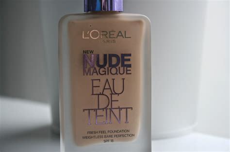 In Tents Beauty Review L Oreal Nude Magique Eau De Teint Foundation