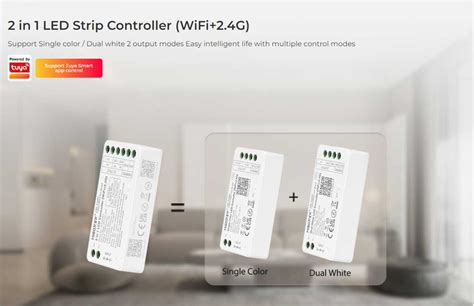 WiFi Bluetooth LED Controller FUT035W 2 In 1 Dimmer Miboxer