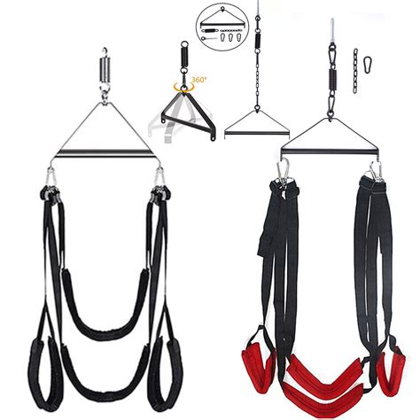 Sex Swing 360 Spinning Sling Swivel Position Aid Enhancer Couples Love