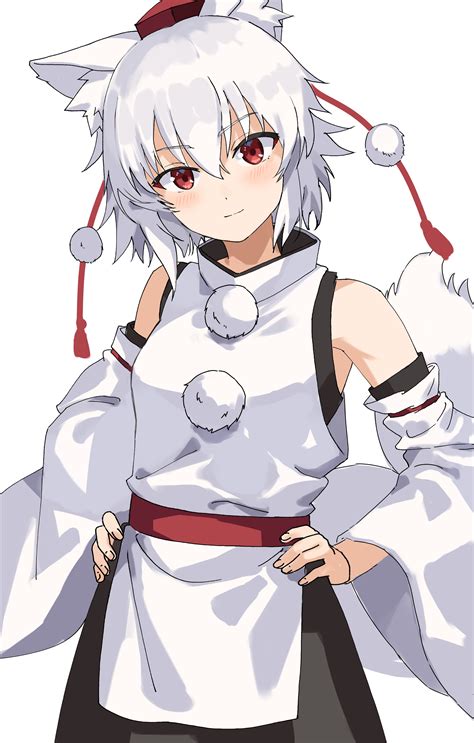 Inumimi Inubashiri Momiji Momiji Inubashiri Animal Ears Anime