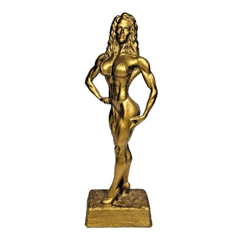 Art Niels Andersen Female Bodybuilder Bikini Bronze Finish Sculpture Poshmark